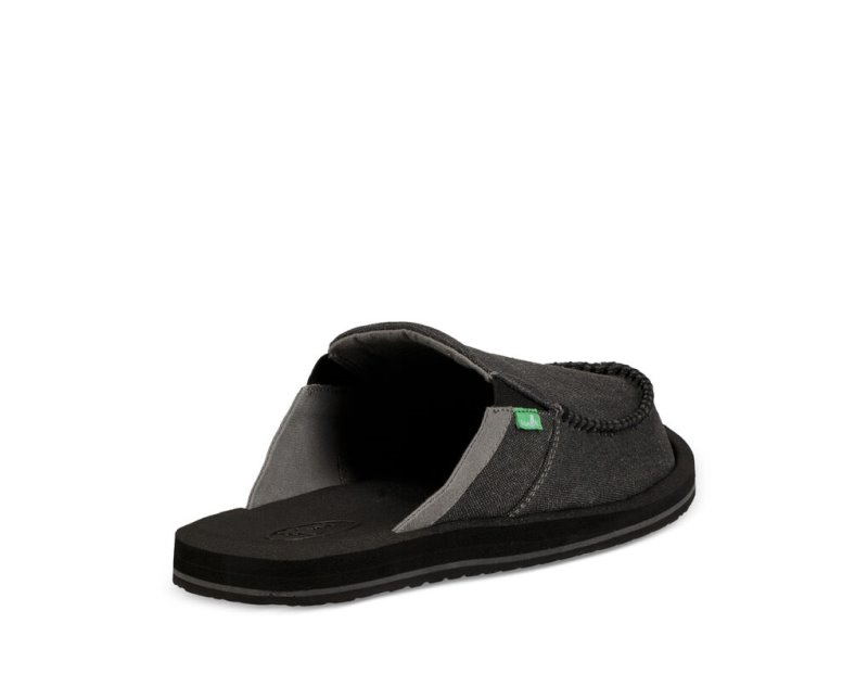 Sanuk You Got My Back III Men's Sidewalk Surfers Dark Grey | Canada 282JPQ